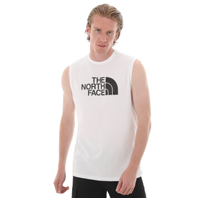 The North Face M Easy Tank Erkek T-Shirt Beyaz