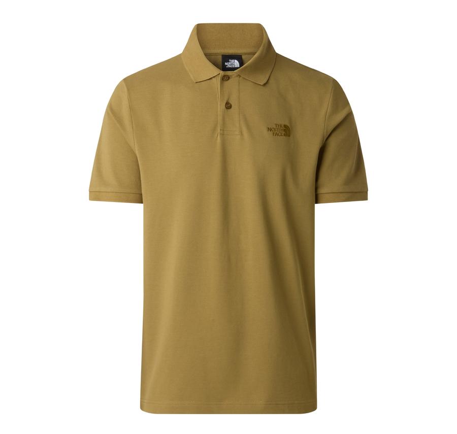 The North Face M Essentıal Regular Polo Erkek T-Shirt Haki The North Face M Essentıal Regular Polo Erkek T-Shirt Haki