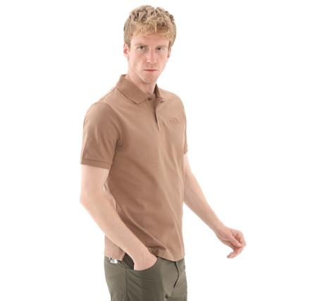 The North Face M Essentıal Regular Polo Erkek T-Shirt Kahve