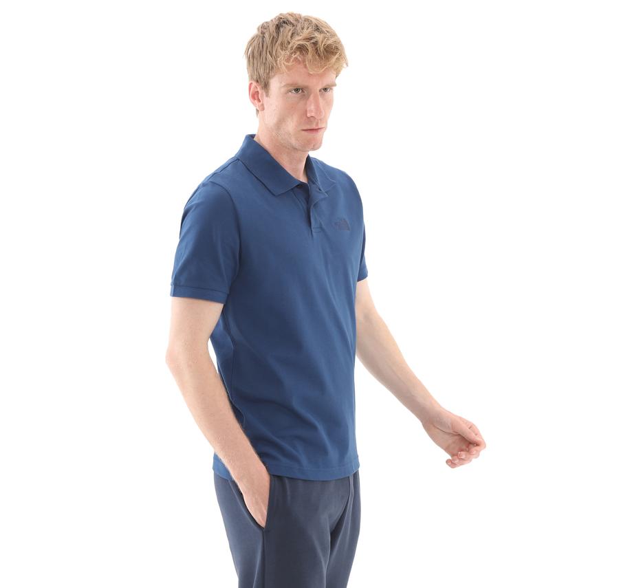 The North Face M Essentıal Regular Polo Erkek T-Shirt Lacivert The North Face M Essentıal Regular Polo Erkek T-Shirt Lacivert