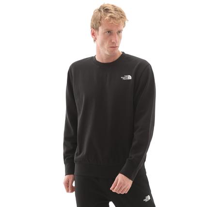 The North Face M Essentıal Relaxed Crewneck Sweatshırt Erkek Sweatshirt Siyah