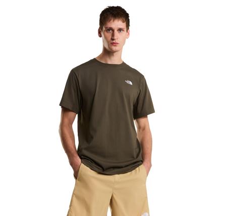 The North Face M Evolutıon Sımple Dome Regular Short Sl Erkek T-Shirt Haki The North Face M Evolutıon Sımple Dome Regular Short Sl Erkek T-Shirt Haki