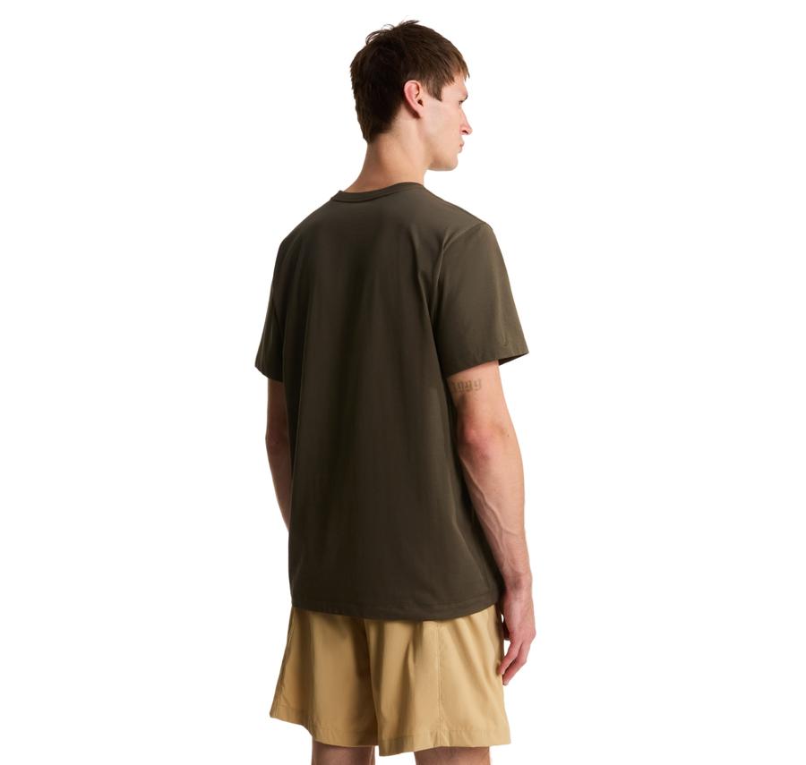 The North Face M Evolutıon Sımple Dome Regular Short Sl Erkek T-Shirt Haki The North Face M Evolutıon Sımple Dome Regular Short Sl Erkek T-Shirt Haki