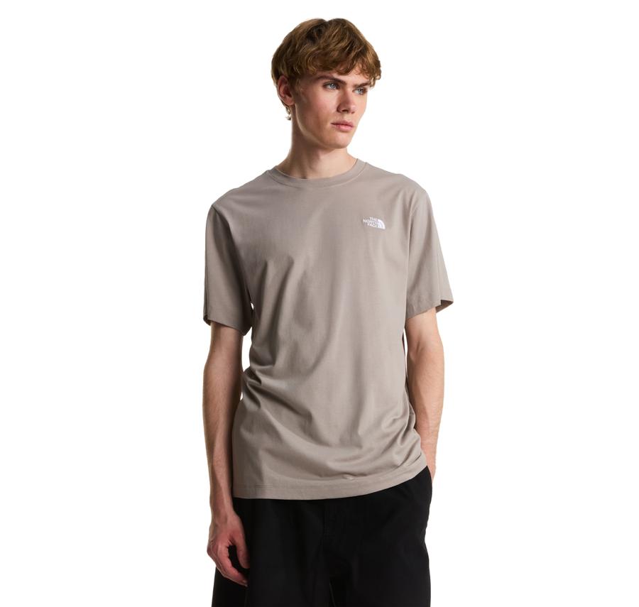 The North Face M Evolutıon Sımple Dome Regular Short Sl Erkek T-Shirt Krem The North Face M Evolutıon Sımple Dome Regular Short Sl Erkek T-Shirt Krem