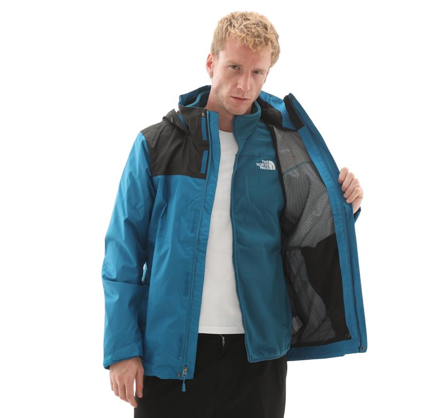 The North Face M Evolve Iı Trıclımate Jacket - Eu Erkek Mont Mavi The North Face M Evolve Iı Trıclımate Jacket - Eu Erkek Mont Mavi