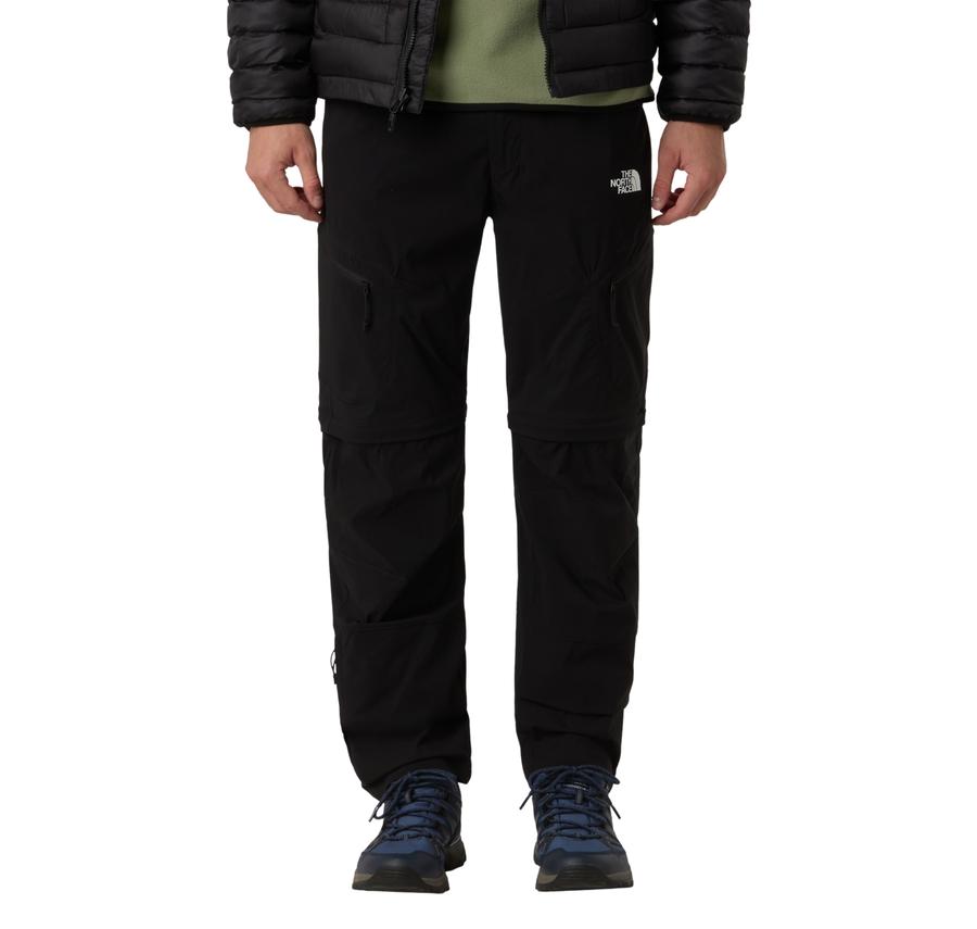 The North Face M Exploratıon Reg Tapered Convertıble Pa Erkek Pantolon Siyah The North Face M Exploratıon Reg Tapered Convertıble Pa Erkek Pantolon Siyah