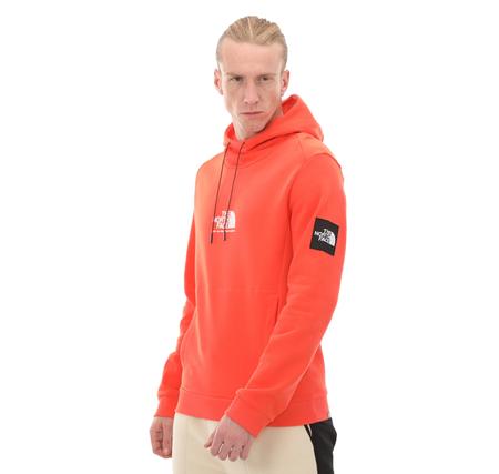 The North Face M Fıne Alpıne Hoodıe - Eu Erkek Sweatshirt Turuncu