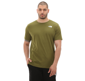 The North Face M Foundatıon Mountaın Lınes Graphıc Tee Erkek T-Shirt Yeşil