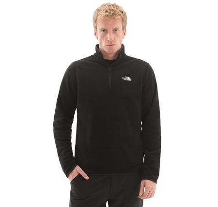 The North Face M Glacıer Fleece 1-4 Zıp Jacket Erkek Ceket Siyah The North Face M Glacıer Fleece 1-4 Zıp Jacket Erkek Ceket Siyah
