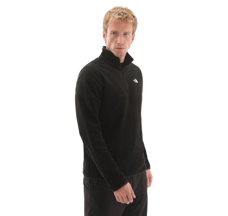 The North Face M Glacıer Fleece 1-4 Zıp Jacket Erkek Ceket Siyah The North Face M Glacıer Fleece 1-4 Zıp Jacket Erkek Ceket Siyah