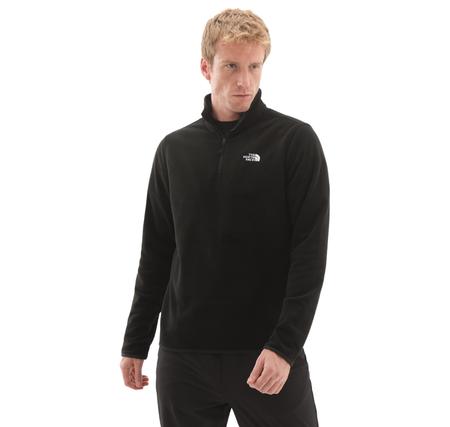 The North Face M Glacıer Fleece 1-4 Zıp Jacket Erkek Ceket Siyah The North Face M Glacıer Fleece 1-4 Zıp Jacket Erkek Ceket Siyah