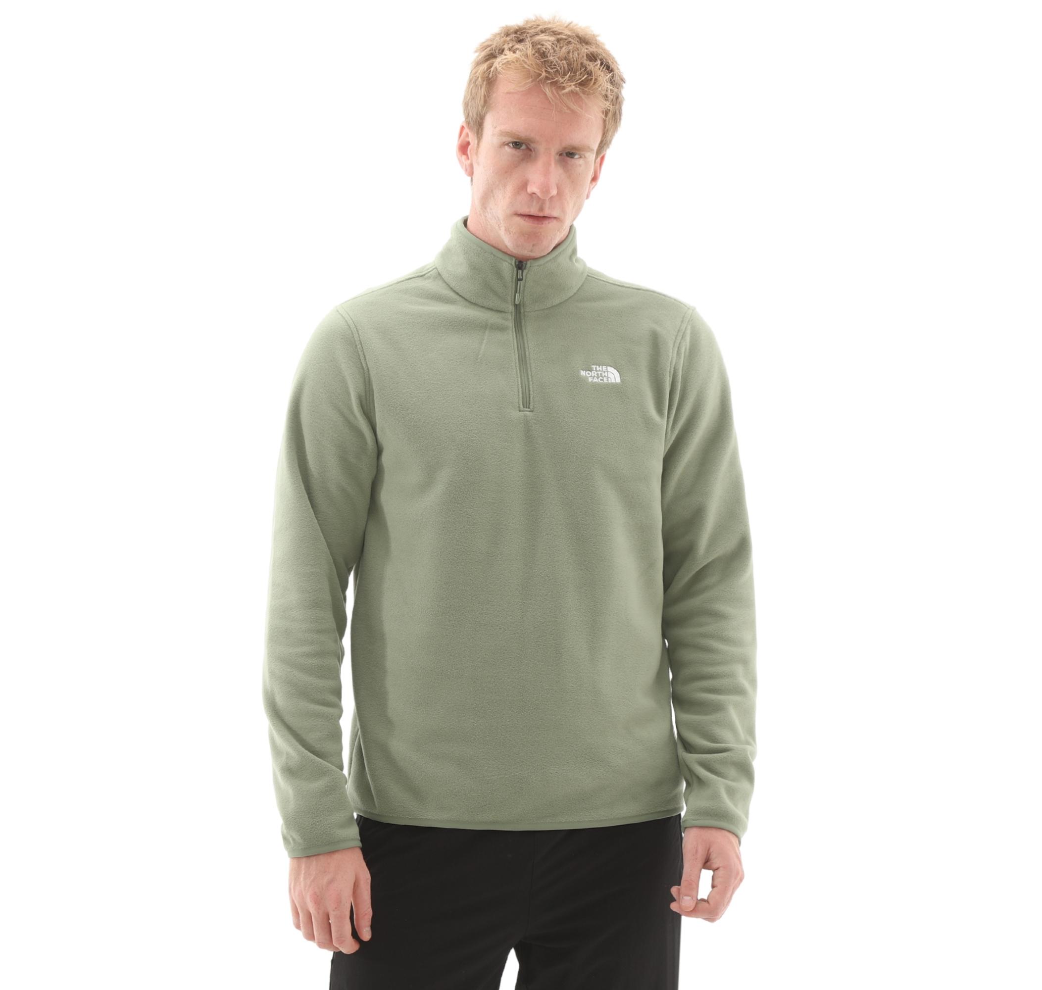 Мужская куртка The North Face M Glacier Fleece 1-4 Zip Haki