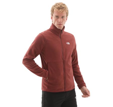 The North Face M Glacıer Fleece Jacket Erkek Ceket Bordo