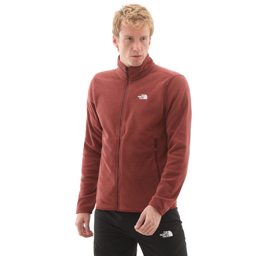 The North Face M Glacıer Fleece Jacket Erkek Ceket Bordo The North Face M Glacıer Fleece Jacket Erkek Ceket Bordo