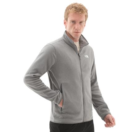 The North Face M Glacıer Fleece Jacket Erkek Ceket Gri