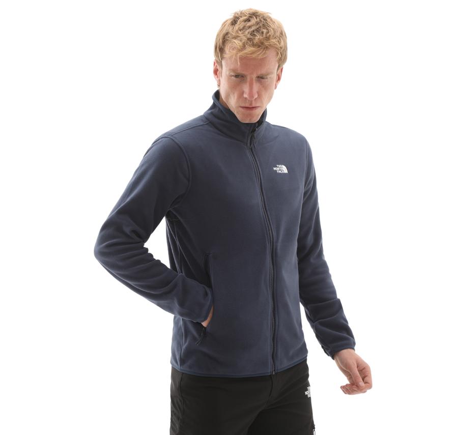 The North Face M Glacıer Fleece Jacket Erkek Ceket Lacivert The North Face M Glacıer Fleece Jacket Erkek Ceket Lacivert