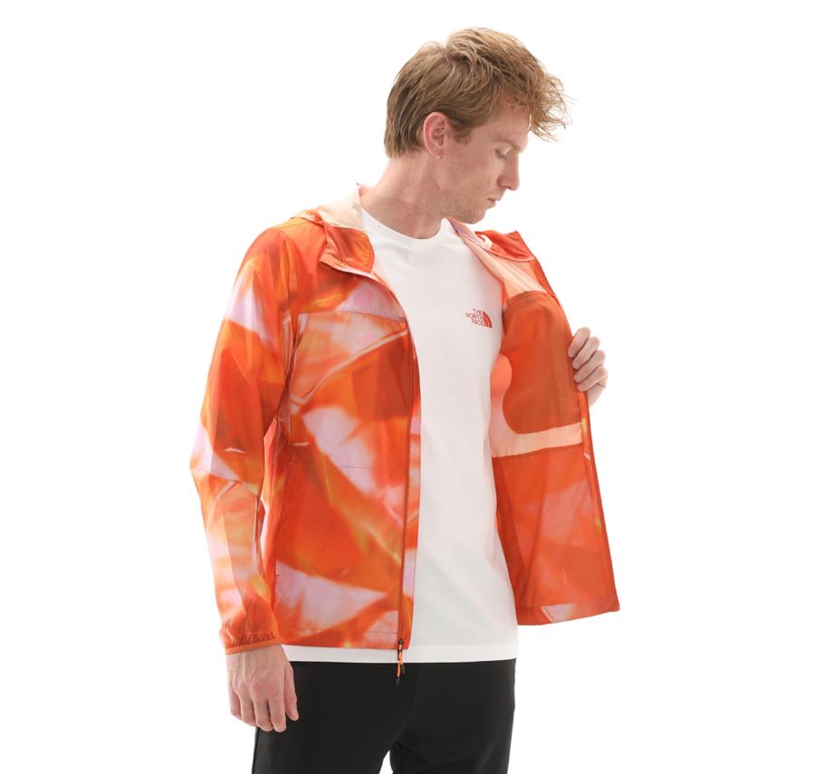 The North Face M Hıgher Run Wınd Jacket Erkek Yağmurluk-Rüzgarlık Turuncu The North Face M Hıgher Run Wınd Jacket Erkek Yağmurluk-Rüzgarlık Turuncu