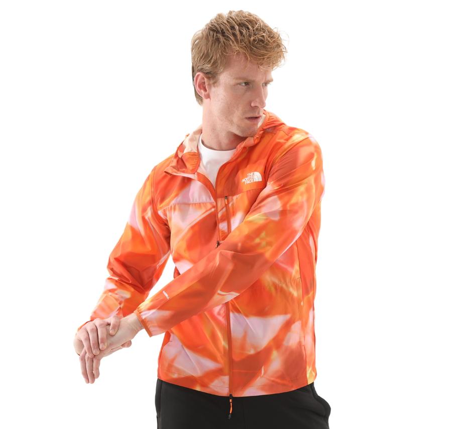 The North Face M Hıgher Run Wınd Jacket Erkek Yağmurluk-Rüzgarlık Turuncu The North Face M Hıgher Run Wınd Jacket Erkek Yağmurluk-Rüzgarlık Turuncu