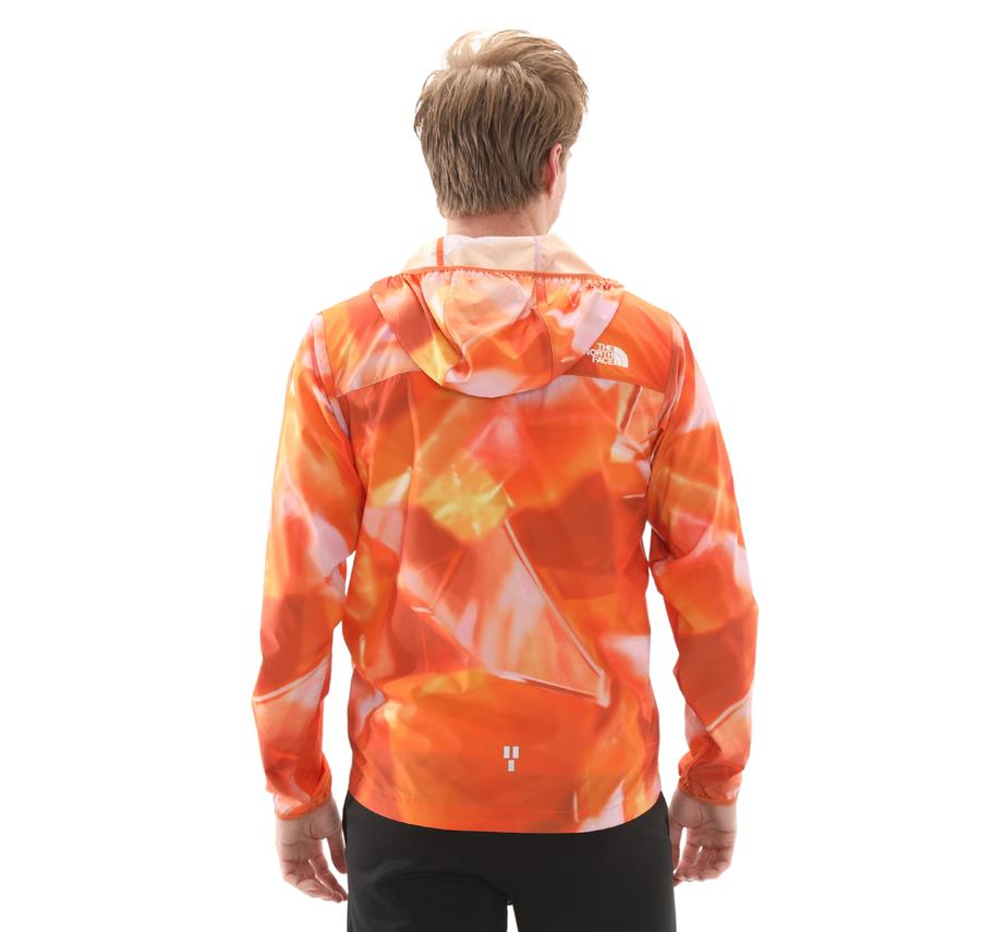 The North Face M Hıgher Run Wınd Jacket Erkek Yağmurluk-Rüzgarlık Turuncu The North Face M Hıgher Run Wınd Jacket Erkek Yağmurluk-Rüzgarlık Turuncu