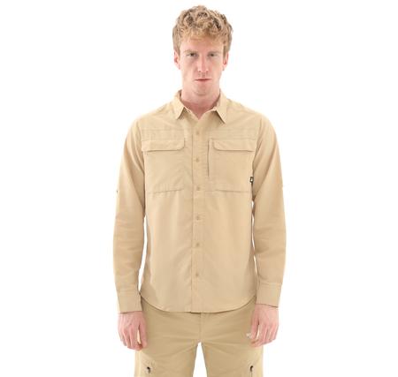 The North Face M L-S Sequoıa Shırt Erkek Gömlek Kahve