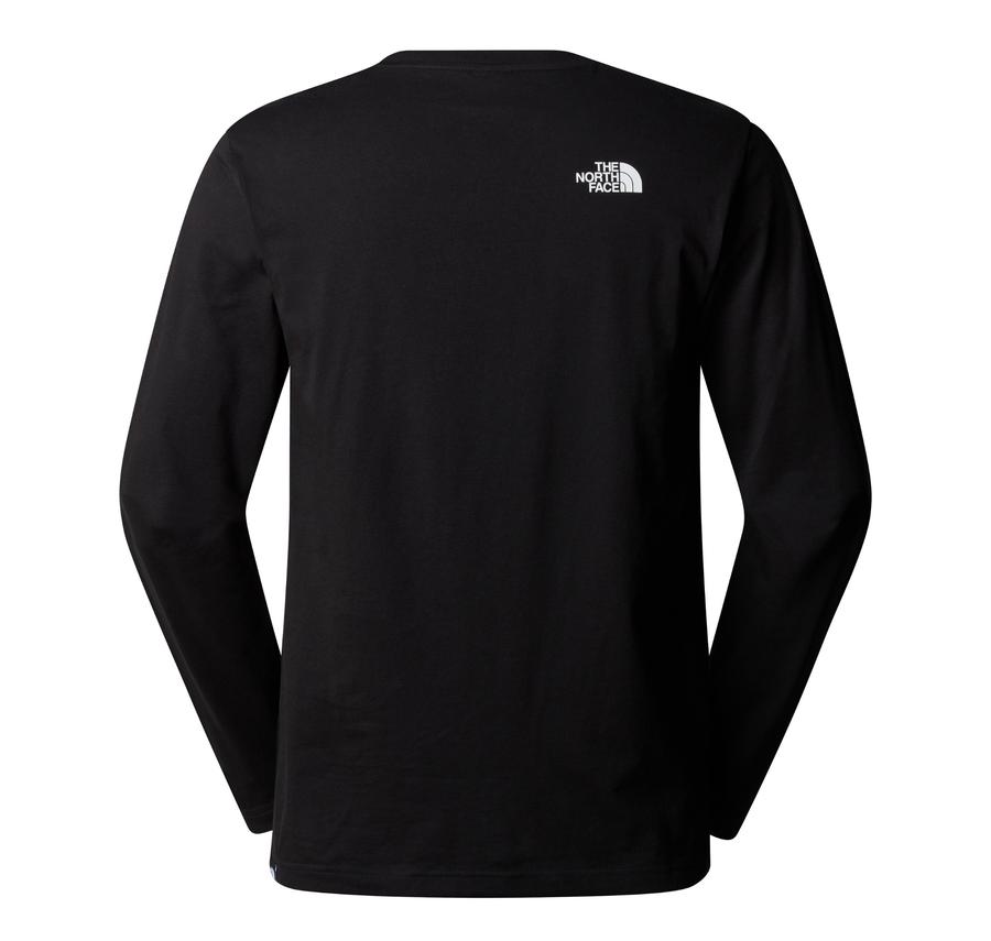 The North Face M L-S Sımple Dome Tee Erkek Sweatshirt Siyah The North Face M L-S Sımple Dome Tee Erkek Sweatshirt Siyah
