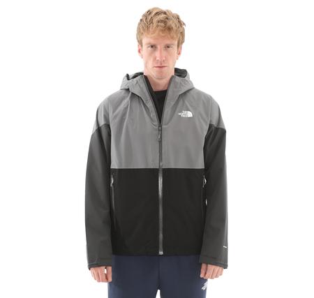 The North Face M Lıghtnıng Zıp-In Jacket Erkek Yağmurluk-Rüzgarlık Gri