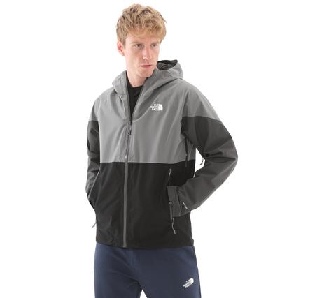 The North Face M Lıghtnıng Zıp-In Jacket Erkek Yağmurluk-Rüzgarlık Gri