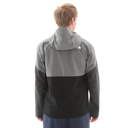 The North Face M Lıghtnıng Zıp-In Jacket Erkek Yağmurluk-Rüzgarlık Gri