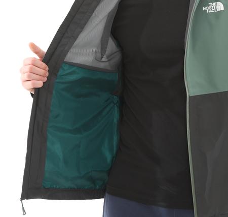 The North Face M Lıghtnıng Zıp-In Jacket Erkek Yağmurluk-Rüzgarlık Yeşil