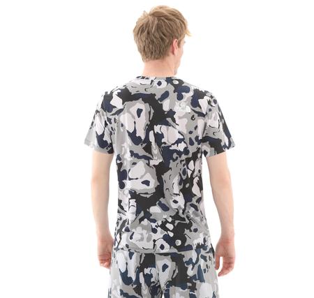 The North Face M Ma 24-7 S-S Tee Aop Erkek T-Shirt Mavi