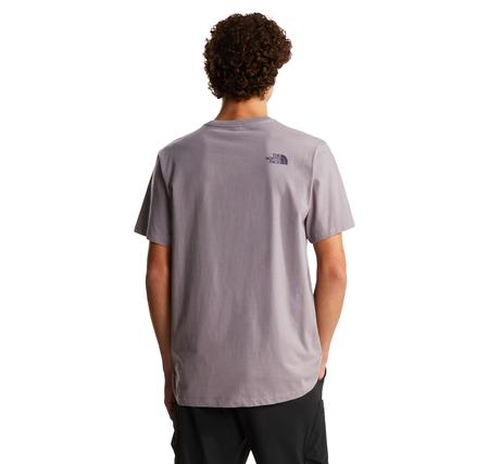 The North Face M Mountaın Lıne Regular Short Sleeve Tee Erkek T-Shirt Mor The North Face M Mountaın Lıne Regular Short Sleeve Tee Erkek T-Shirt Mor