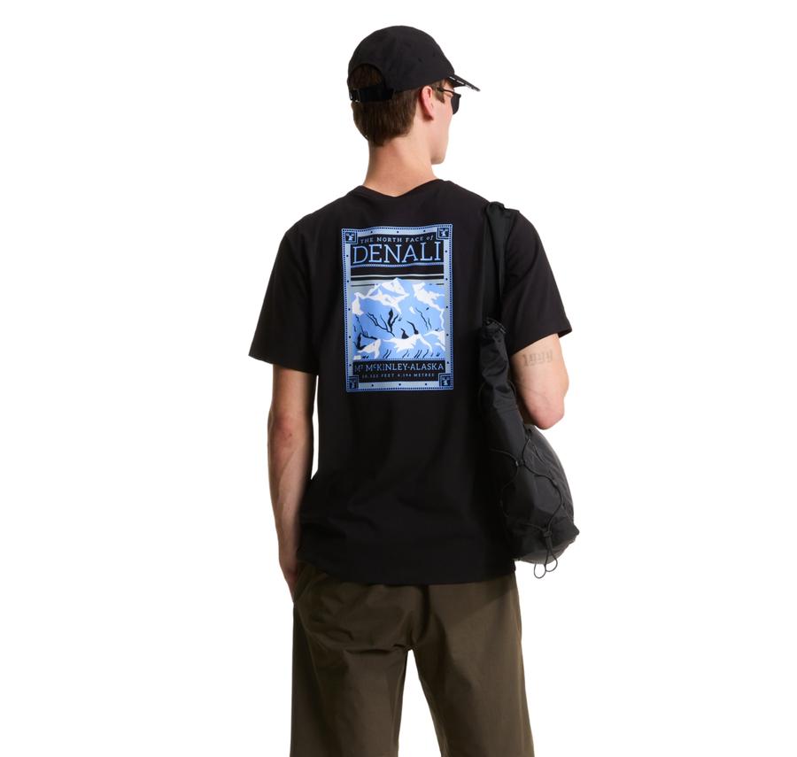 The North Face M North Faces Reg Ss Tee-Graphıc Erkek T-Shirt Siyah The North Face M North Faces Reg Ss Tee-Graphıc Erkek T-Shirt Siyah
