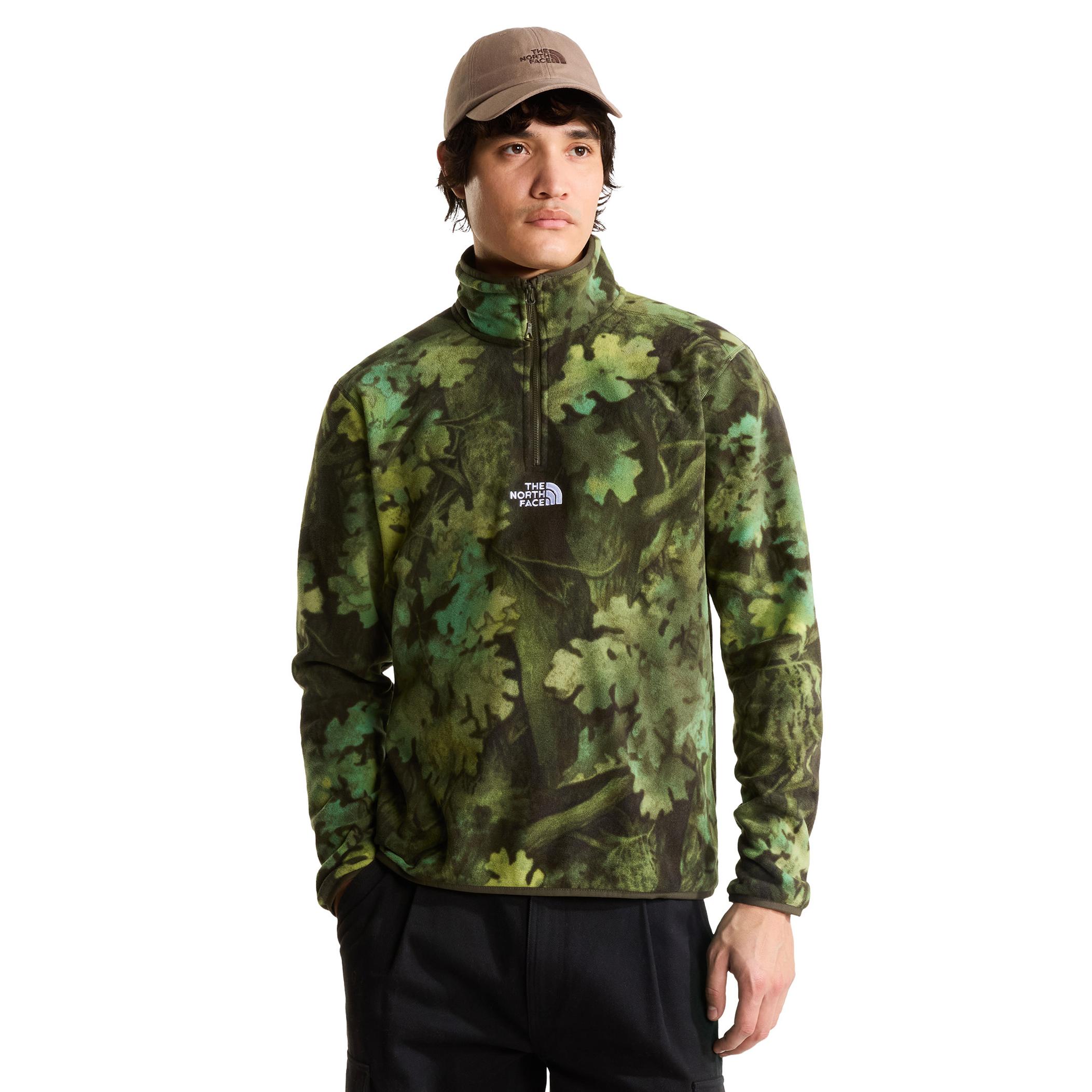 Мужская куртка The North Face M Novelty Logo Glacier 1-4 Zip Print