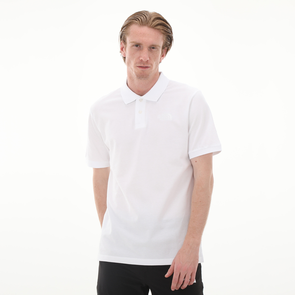 The North Face M Polo Pıquet - Eu Erkek T-Shirt Beyaz