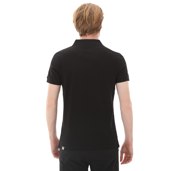 The North Face M Premıum Polo Pıquet-Eu Erkek T-Shirt Siyah The North Face M Premıum Polo Pıquet-Eu Erkek T-Shirt Siyah