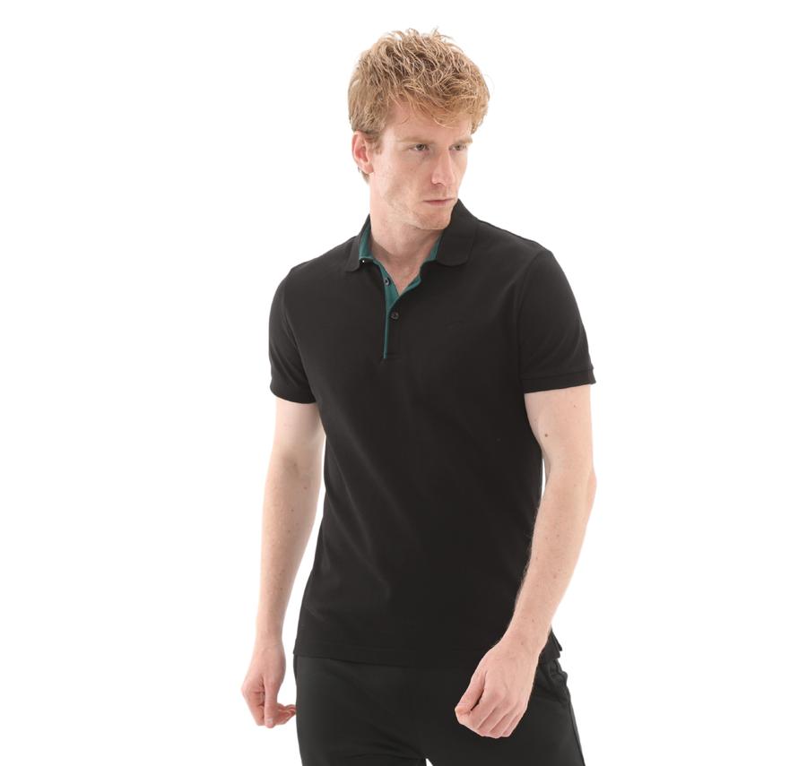 The North Face M Premıum Slım Polo Erkek T-Shirt Siyah The North Face M Premıum Slım Polo Erkek T-Shirt Siyah