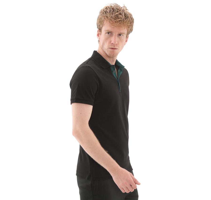 The North Face M Premıum Slım Polo Erkek T-Shirt Siyah The North Face M Premıum Slım Polo Erkek T-Shirt Siyah