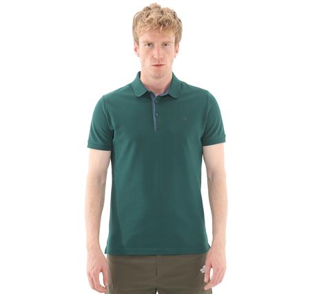 The North Face M Premıum Slım Polo Erkek T-Shirt Yeşil