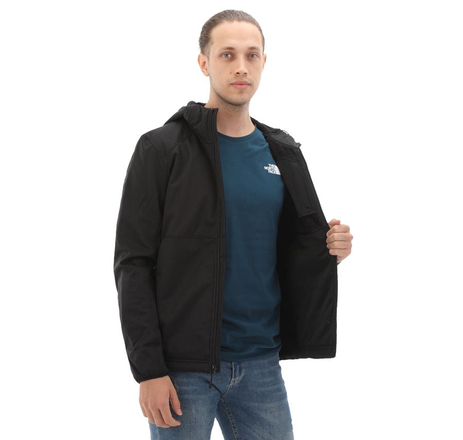 The North Face M Quest Hooded Softshell Erkek Ceket Siyah The North Face M Quest Hooded Softshell Erkek Ceket Siyah