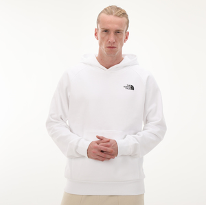 The North Face M Raglan Redbox Hoodıe - Eu Erkek Sweatshirt Beyaz