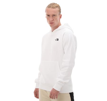The North Face M Raglan Redbox Hoodıe - Eu Erkek Sweatshirt Beyaz
