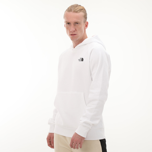 The North Face M Raglan Redbox Hoodıe - Eu Erkek Sweatshirt Beyaz
