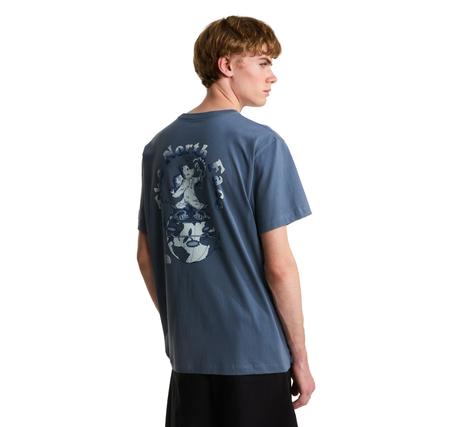 The North Face M Retro Earth Relaxed Short Sleeve Tee-G Erkek