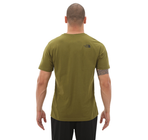 The North Face M S-S Easy Tee Erkek T-Shirt Yeşil