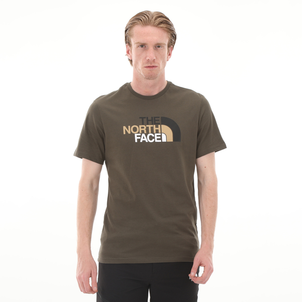 The North Face M S-S Easy Tee - Eu Erkek T-Shirt Haki