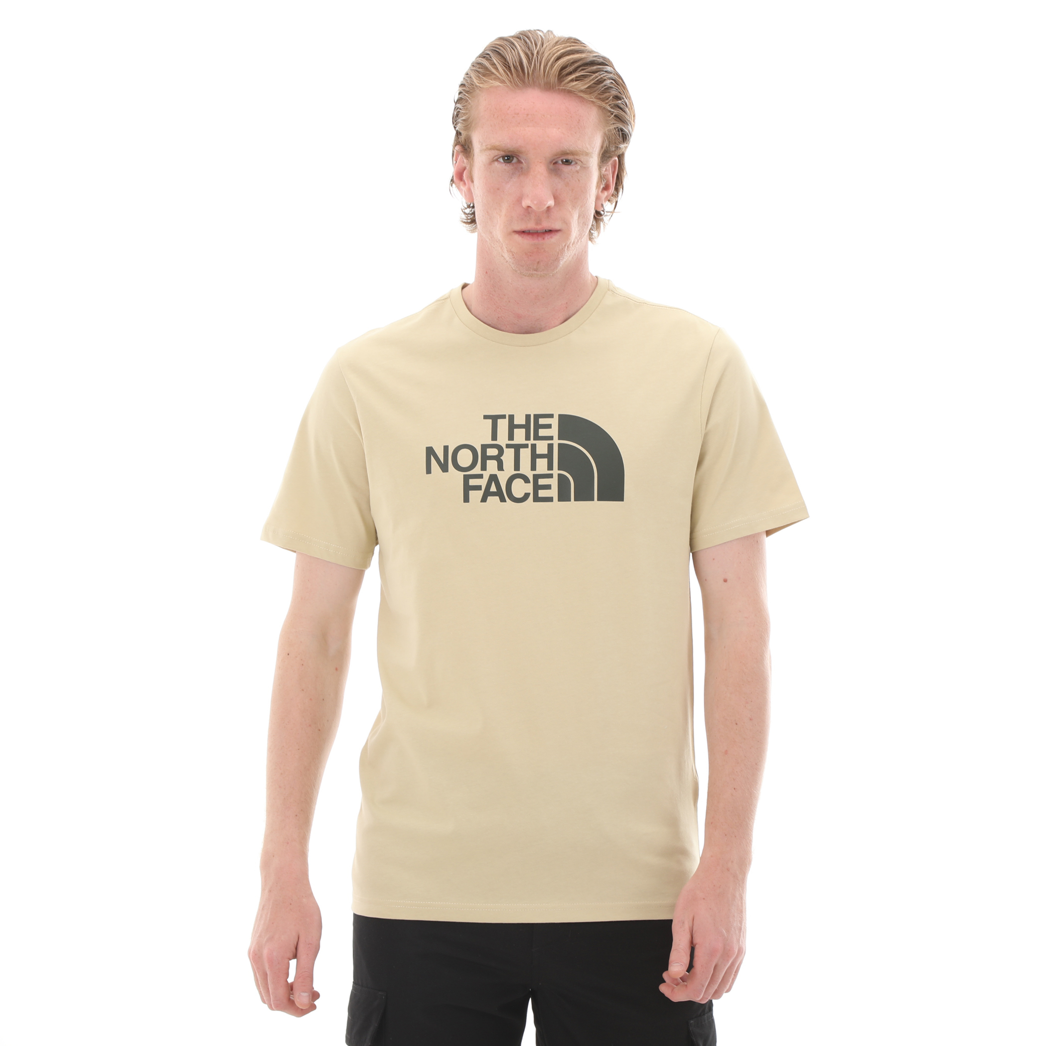 Мужская футболка The North Face M S-S Easy Tee Eu Krem