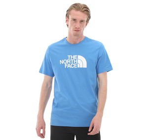 The North Face M S-S Easy Tee - Eu Erkek T-Shirt Mavi