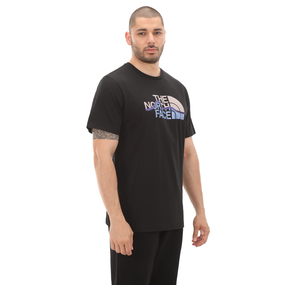 The North Face M S-S Mountaın Lıne Tee Erkek T-Shirt Siyah