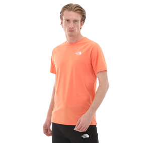 The North Face M S-S North Faces Tee - Eu Erkek T-Shirt Turuncu