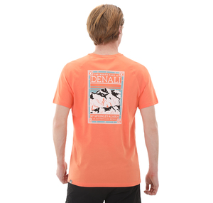 The North Face M S-S North Faces Tee - Eu Erkek T-Shirt Turuncu